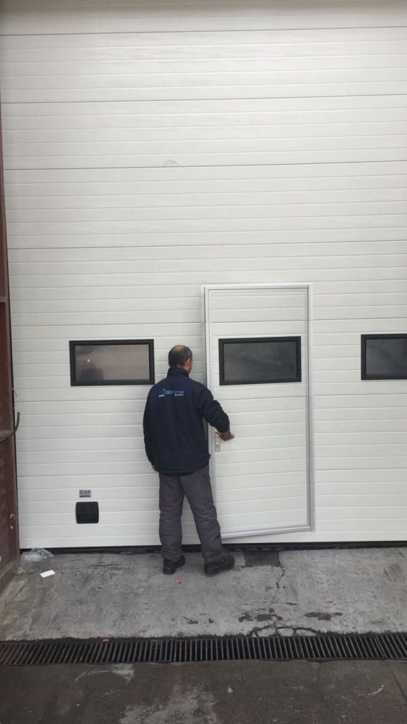 Seksiyonel Kapı, Sectional Doors, seksiyonel servis kapısı