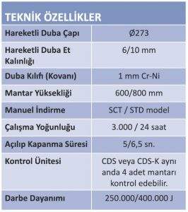 Entegre-Hidrolik-Üniteli-Mantar-Bariyer