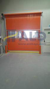 hızlı pvc sarmal kapı