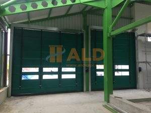 hızlı pvc katlanır kapı sistemi