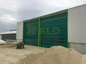 hızlı pvc katlanır kapı sistemi