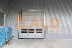 hızlı pvc katlanır kapı sistemi