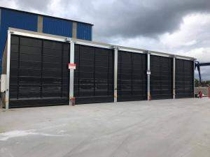 ALD hızlı pvc katlanır kapı