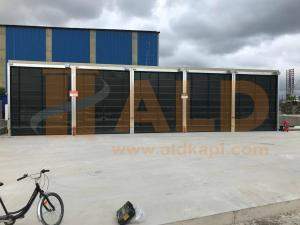 hızlı pvc katlanır kapı