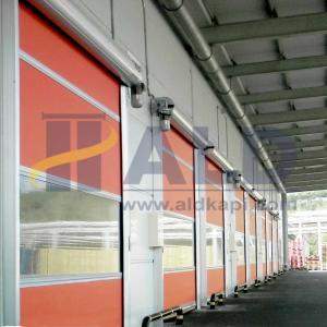 hızlı pvc sarmal kapı