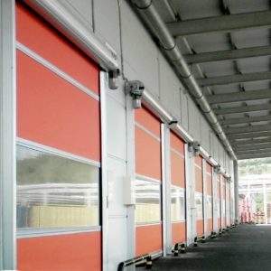 Hızlı Pvc ( branda ) Sarmal Kapı Si