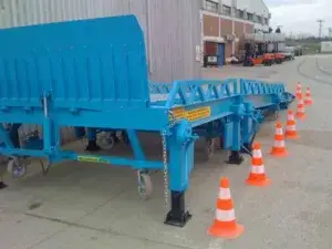 mobile loading ramp, seyyar yükleme rampası