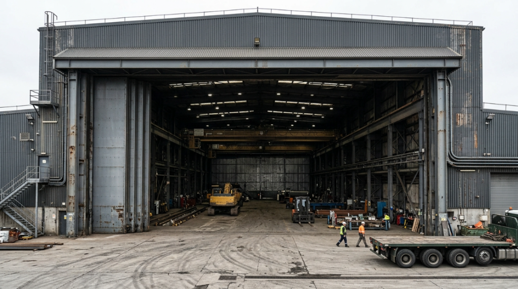 hangar kapisi